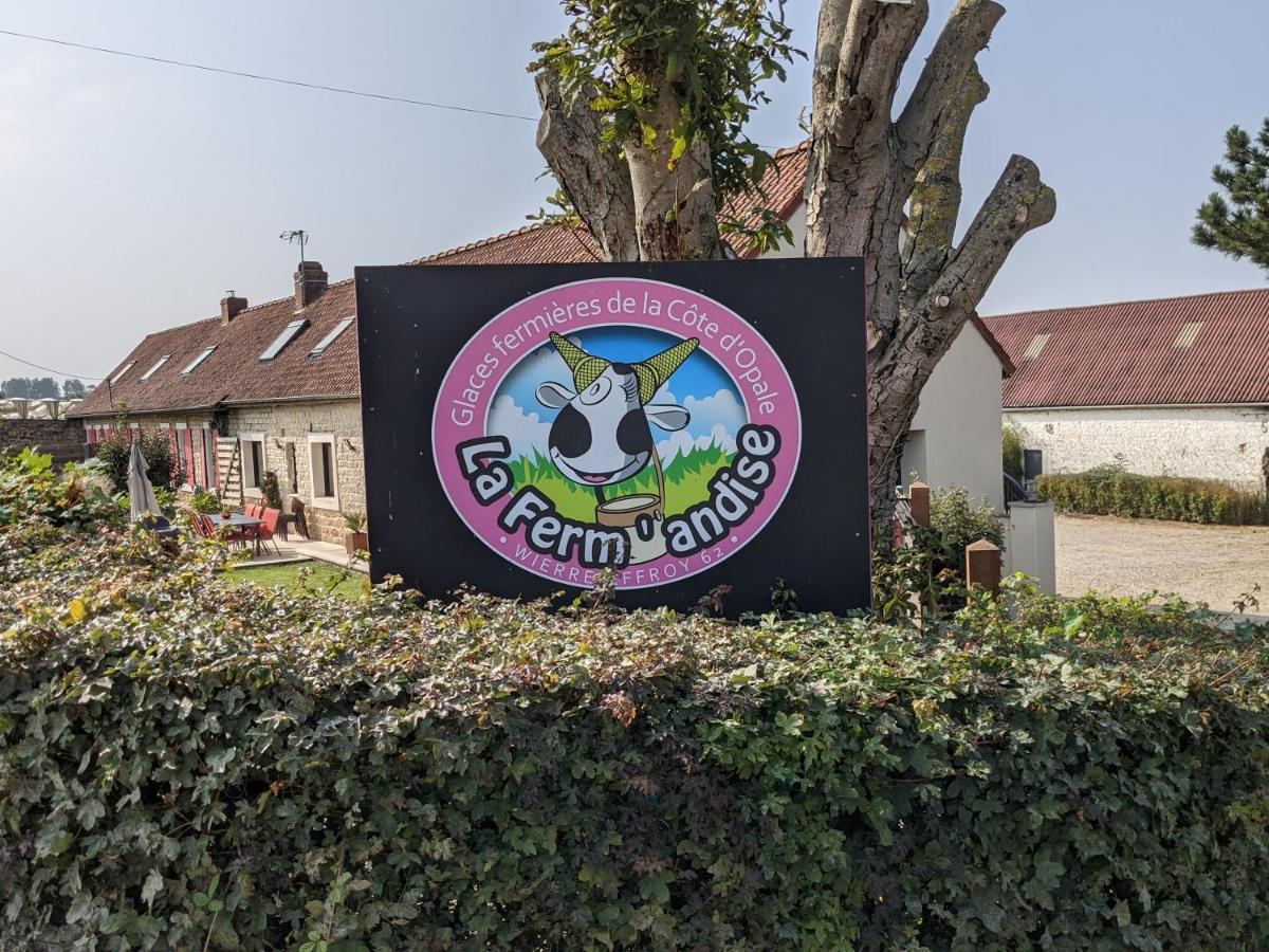 Le Gite De La Ferm'Andise Villa Wierre-Effroy Dış mekan fotoğraf